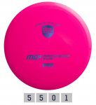 Discgolfi ketas Discmania S-Line MD3, 21 cm x 21 cm, roosa v.
