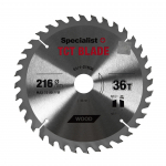 Saeketas Specialist+ TCT, 216 mm x 30 mm