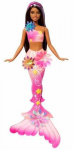 Nukk, merineitsi Mattel Barbie Flower Magic Mermaid JDM73, 30 cm, roosa v.