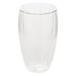 Topeltseinaga klaasist tass JJA 196549, l&auml;bipaistev, 0.350 l