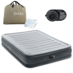 T&auml;ispuhutav madrats pumbaga Intex Dura-Beam Comfort Plush, hall v., 191 cm x 137 cm x 33 cm