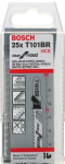 Saetera komplekt Bosch T 101 BR, 10 cm, 25 tk