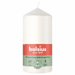 K&uuml;&uuml;nal, silindri Bolsius, 33 h, Valge v.