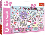 Pusle Trefl Explore The World Of Hello Kitty 23031, 40 cm x 60 cm, 300 tk, mitmev&auml;rviline