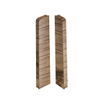 P&otilde;randaliistu otsadetail Cezar MasterLine80 837616, 1.72 cm x 8.15 cm, pruun v., 2 tk