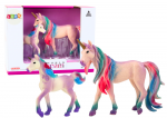 Kujukeste komplekt, &uuml;kssarvik Lean Toys Dream World, 2 tk, violetne v.