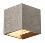 Valgusti seinale SLV Solid Cube 1000911, G9, 1 x 25 W, hall v.