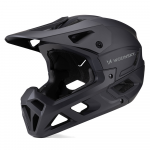 Jalgrattakiiver universaalne Wozinsky Full Face HT-58C, must v., M