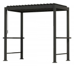 Aiatelk Home4you Mirador BBQ, 150 cm x 240.8 cm, tumehall v.