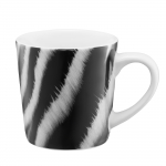 Tass Ambition Animal Zebra, valge v./must v., 0.25 l