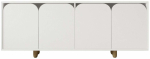 Konsoollaud Kalune Design Lazio Bohem 180, valge v., 45 cm x 180 cm x 75 cm