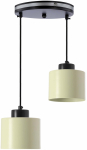 Valgusti lagi Candellux Lighting Olivca 32-47892, E27, 2 x 40 W, oliiviroheline v. / must v.