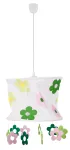 Valgusti rippuv Candellux Lighting Pipi 31-23035, E27, 1 x 60 W, valge v./roheline v. / valge v.