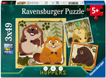 Pusle 3in1 Ravensburger Hoppers, 17 cm x 17 cm, 147 tk