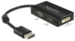 Jagaja Delock Displayport - VGA/HDMI/DVI-D HDMI female, DVI-D male, 16 m, must v.