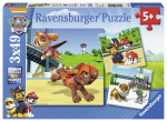 Pusle 3in1 Ravensburger Paw Patrol 092390, 18 cm x 18 cm, 147 tk, mitmev&auml;rviline