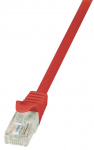 Juhe Logilink CAT 6 U/UTP RJ-45 8P8C, RJ-45 8P8C, 7.5 m, punane v.