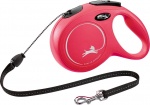 Automaatne jalutusrihm Flexi New Classic Cord, punane, M 8m