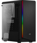 Arvuti korpus AeroCool Rift RGB, must v.