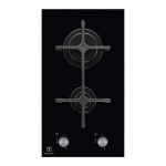Gaasipliidiplaat Electrolux 300 serija &bdquo;Domino&ldquo; EGC3322NVK