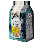 Kassi m&auml;rgtoit Sheba Mini Pouch, linnuliha, 0.05 kg, 6 tk