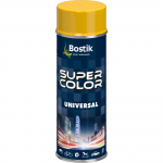 Aerosoolv&auml;rv Bostik Super Color Universal, tavaline, kollane, 0.4 l