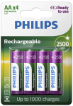 Laetav aku Philips, AA, 2500 mAh, 4 tk