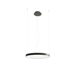 Valgusti rippuv Sollux Chandelier RIO 55, LED, 3000 &deg;K, 1 x 30 W, must v.