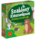 Joonistustarvik Alexander Szablony Kieszonkowe - Kraina Zwierząt, mitmev&auml;rviline