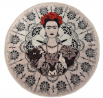 Vannitoa p&otilde;randamatt Foutastic Frida 359CHL4142, mitmev&auml;rviline, 100 cm x 100 cm, &Oslash; 100 cm