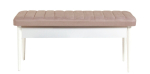 Esiku pink Kalune Design Vina, valge v., 110 cm x 40 cm x 51 cm