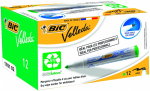 Valge tahvli marker Bic Velleda 701023, 1 - 5 mm, roheline v., 12 tk