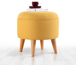 Tumba Hanah Home Moouv 7090, kollane v., 40 cm x 40 cm x 42 cm
