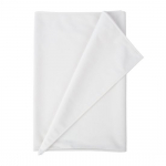 Piklik laudlina ristk&uuml;likukujuline Home4you Velvet 2, valge, 43 x 116 cm