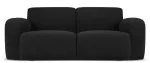 Diivan Micadoni Home Molino MIC_2S_101_F1_MOLINO8, must v., 95 x 170 cm x 72 cm