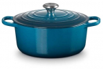 Malmpott Le Creuset, 26 cm, 5.3 l, sinine v.