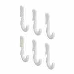 Konks Elfa, 3.1 cm x 0.6 cm, valge