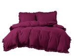 Voodipesukomplekt PGR-01, bordoo v., 70 x 80 cm, 140 x 200 cm