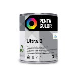 Dispersioonv&auml;rv Pentacolor Ultra 3, valge, 1 l