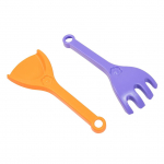 Liivat&ouml;&ouml;riistade komplekt Tigres 2in1, mitmev&auml;rviline/(v&auml;rv/disain valitakse juhuslikult), 2 tk