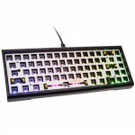 Juhtmega m&auml;nguklaviatuur Ducky Tinker 65 Barebone, EN, valge v./must v.