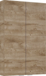 Rippuv vannitoakapp Elita, pruun v., 12.6 cm x 50 cm x 80 cm