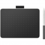 Graafikatahvel Wacom One S, 188 mm x 141 mm x 8 mm, must v.