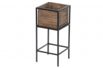 Lillepott 4Living, puit, &Oslash; 22.5 cm, pruun v.