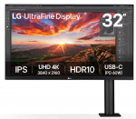 Monitor LG 32UN880K-B, IPS, 60 Hz, 31.5"
