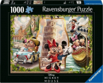 Pusle Ravensburger Disney Classics Vacation Mickey And Minnie, 50 cm x 70 cm, 1000 tk, mitmev&auml;rviline