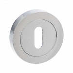 Ukse lukuaugu kate Kuchinox LO1_001S, kroom, 5 cm x 5 cm, &Oslash; 5 cm