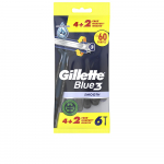 Raseerija, komplekt Gillette Blue3, 6 tk