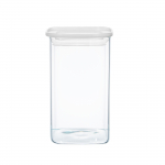 Kuivaine konteiner Ambition Slim 67581, 1 l, l&auml;bipaistev v./valge v.