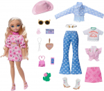 Nukk aksessuaaridega Mattel Barbie Dream Besties Malibu, 28 cm, mitmev&auml;rviline